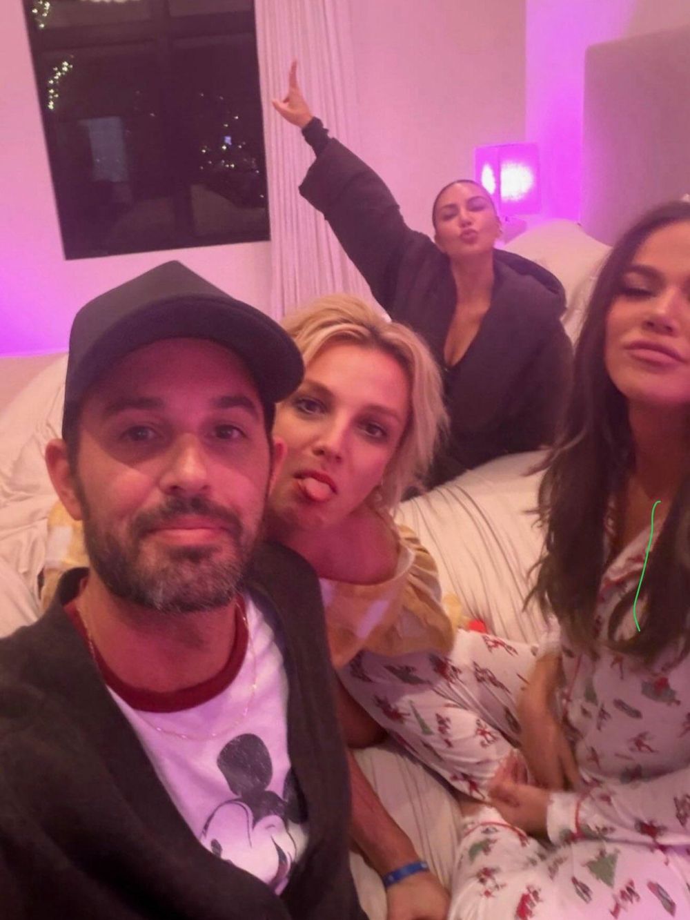 Britney Spears enjoys cosy sleepover with the Kardashians: ‘Such a warm, beautiful family’