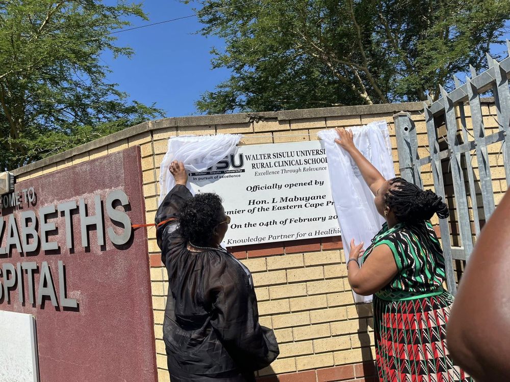IWalter Sisulu University ivule isikolo sezonyango sasemaphandleni