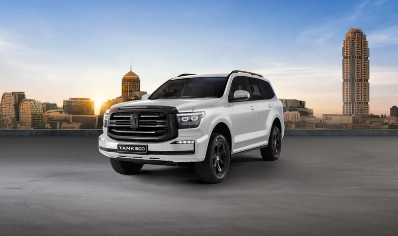 New GWM Tank 500 Black Edition debuts: powerful hybrid SUV embraces the dark side