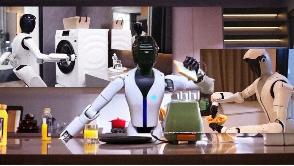 Meet the first humanoid robot butlers developed by China