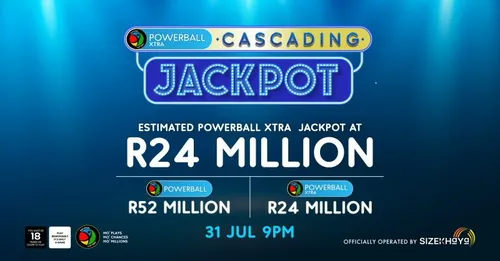 PowerBall R76−million jackpot guaranteed to be won this week