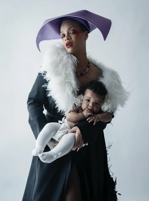 Rocki makes magazine cover debut with mom Rihanna in Dior’s first-ever diaper