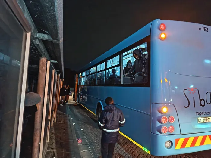 Sibanye buses are being targeted during peak hours. 