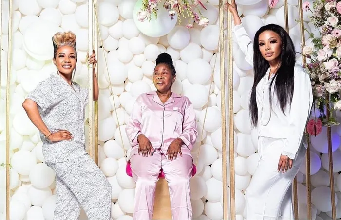 WATCH: Zandie and Kelly Khumalo throw mom a surprise birthday party