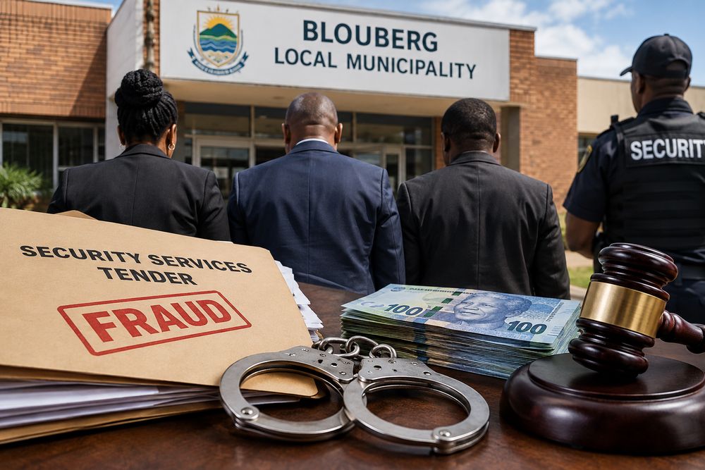 Blouberg municipal manager, two security directors in court over alleged R11 million tender fraud
