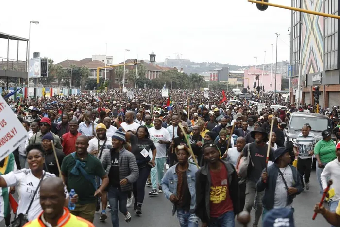 Investors were relieved yesterday after South Africa's anti-illegal immigration protests were fairly peaceful, with the local currency not reacting adversely.