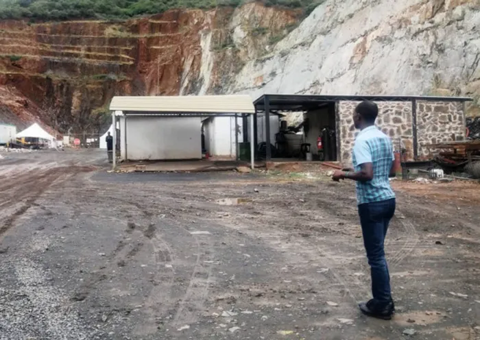 The Lily Mine in Barberton, where three miners were trapped underground after a container collapsed in February. File picture: Itumeleng English
