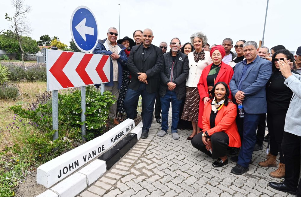 Une rue de Kuils River renommée en hommage au leader communautaire John Van de Rheede