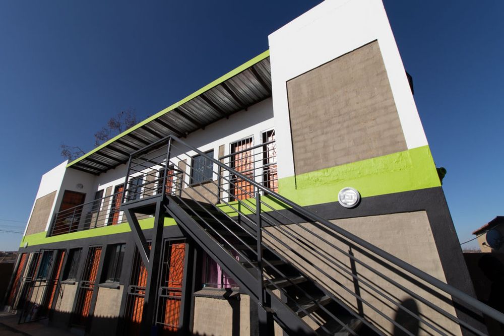 Modernising backyard flats