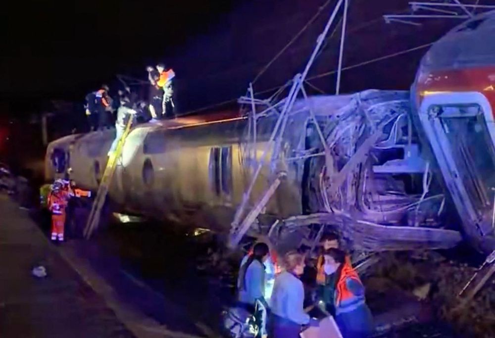 Horror crash: 21 killed, dozens injured as high-speed trains collide in Spain