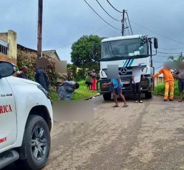 Mann in oThongathi tragisch von Müllwagen getötet
