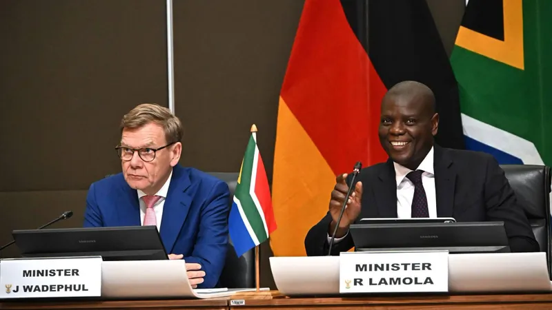 South Africa and Germany strengthen strategic partnership through joint action plan