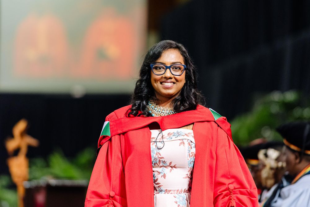 Dr Shavani Naicker Becomes UKZN's youngest PhD Graduate
