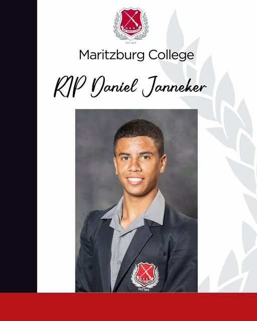 Maritzburg College learner Daniel Janneker killed in motorbike crash