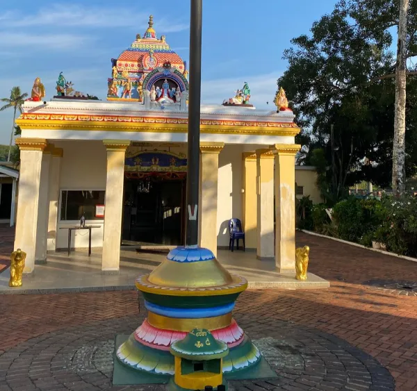 The Shree Emperumal Temple in Mount Edgecombe, built in 1875, is arguably the oldest Hindu temple in the country.