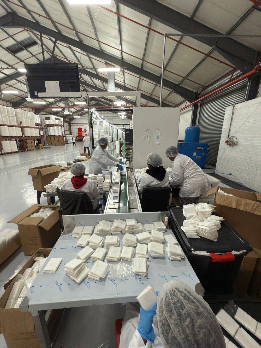 New factory by MENstruation foundation aims to end period poverty for ...