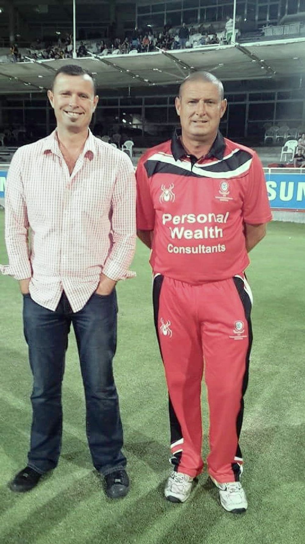 Cricket stalwart honoured for contribution to game