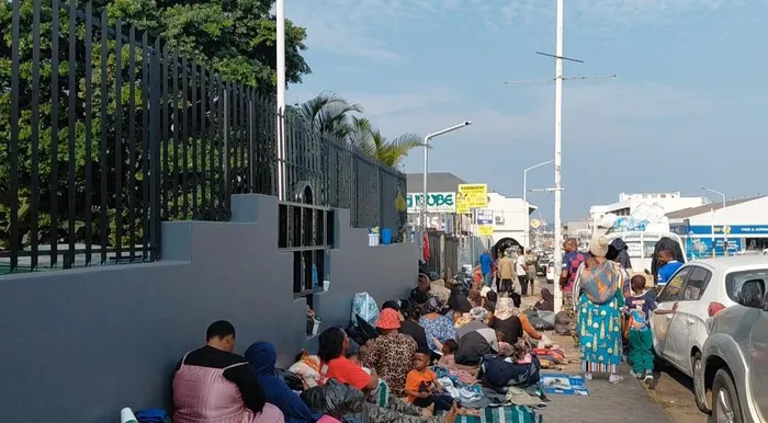 For weeks, migrant families camped outside the Department of Home Affairs offices in Durban have endured harsh conditions as they wait for answers about their future.