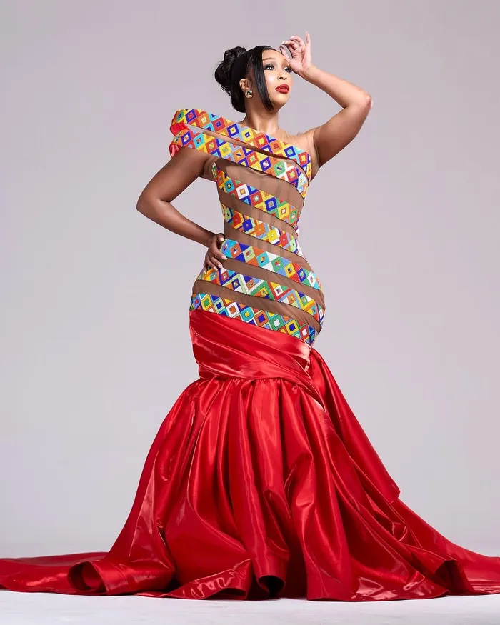 beaded dresses south africa Monica Beaded Luxe Gown  GALINA COUTURE