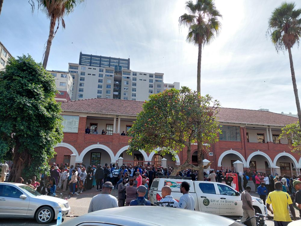 'We are not illegal foreigners' | Scores of immigrants seek shelter at Durban's Diakonia Centre
