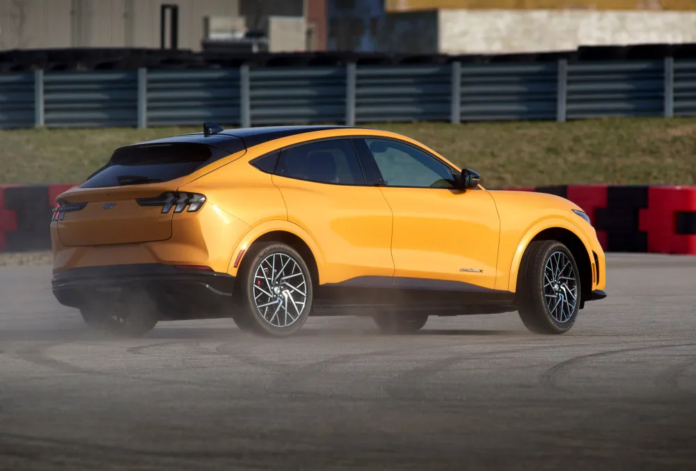 Electric pony: 2021 Mustang Mach E GT can hold a powerslide