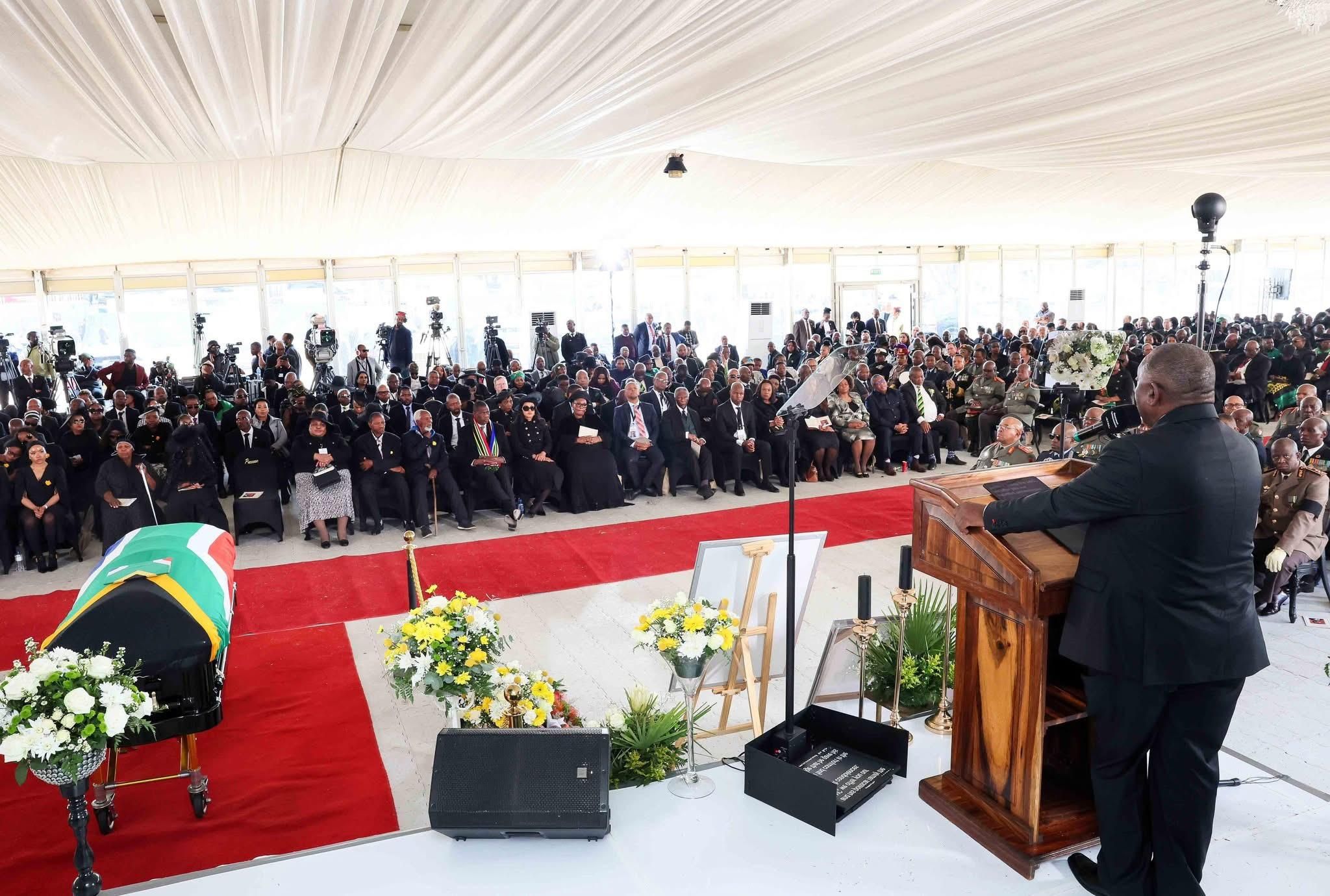 ‘Dependable, reliable and an excellent deputy’: Ramaphosa pays tribute to ...