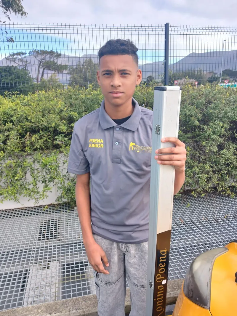 Young Hangberg pool player aiming for the stars