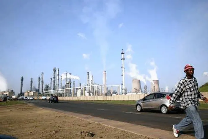 SASOL'S synthetic fuel plant in Secunda has the single largest point-source of C02 emissions on earth. Reuters