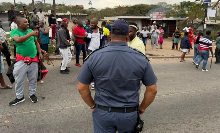 Residents from Chatsworth joined March and March protests, expressing concern over illegal immigration in the area.