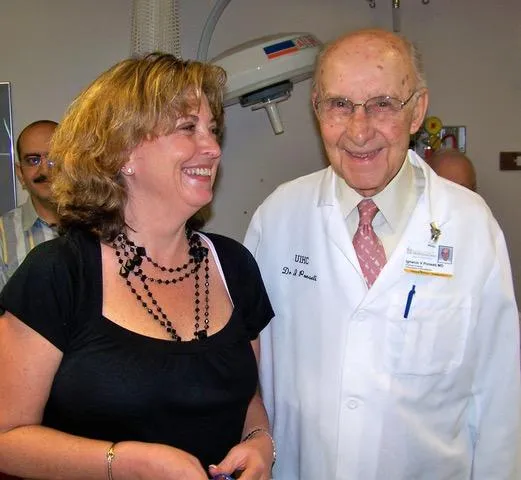 Karen Mara Moss is 2007 in IOWA with the renowed Dr Ponseti.