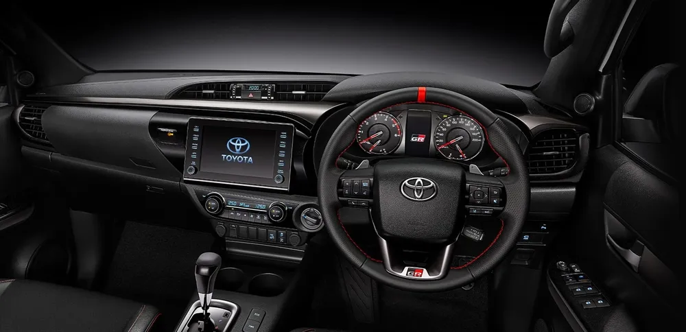 2022 Toyota Hilux GR Sport interior