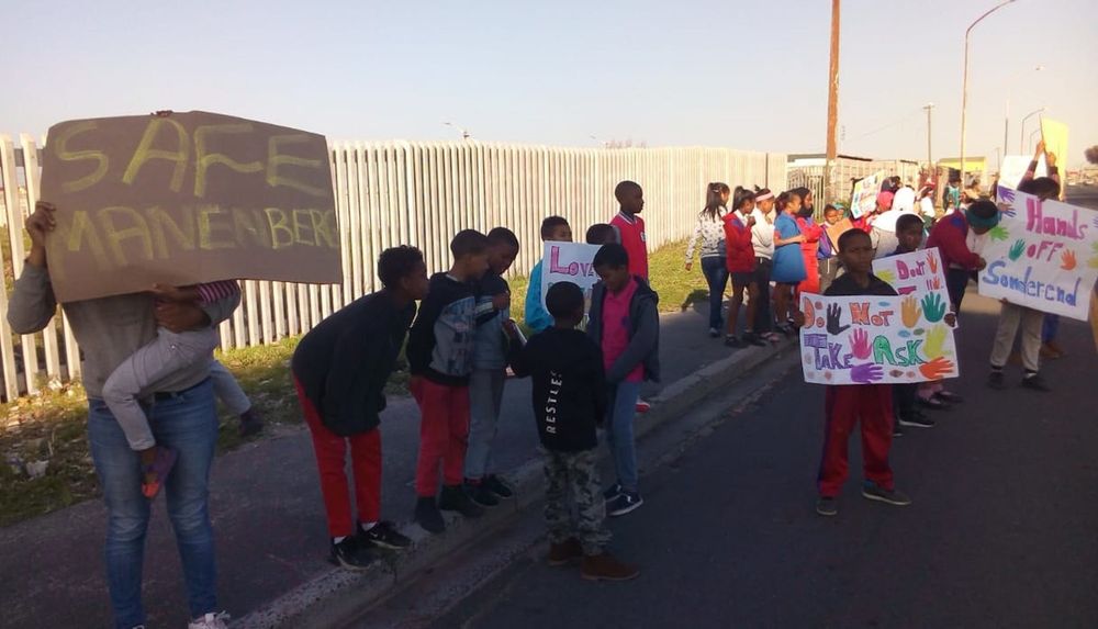 Hands off our school