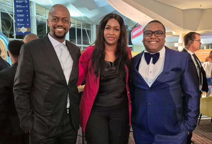 THEMBA Mpofu, Charity Mangena and the Daily News' Editor, Ayanda Mdluli