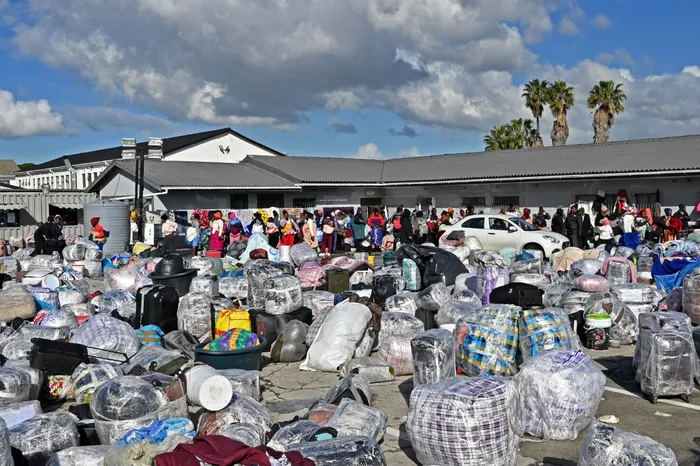 Hundreds of foreign nationals are waiting to be processed at the Epping Home Affairs refugee centre.