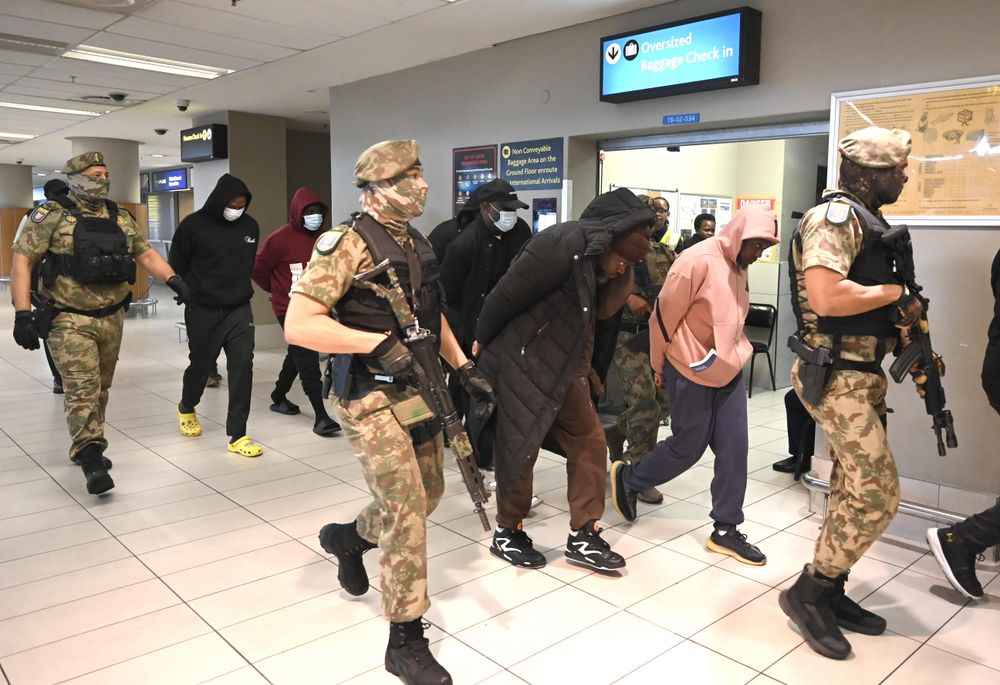 Genevieve Serra|Published 59 minutes ago Six alleged Black Axe members extradited to US over romance-scam charges