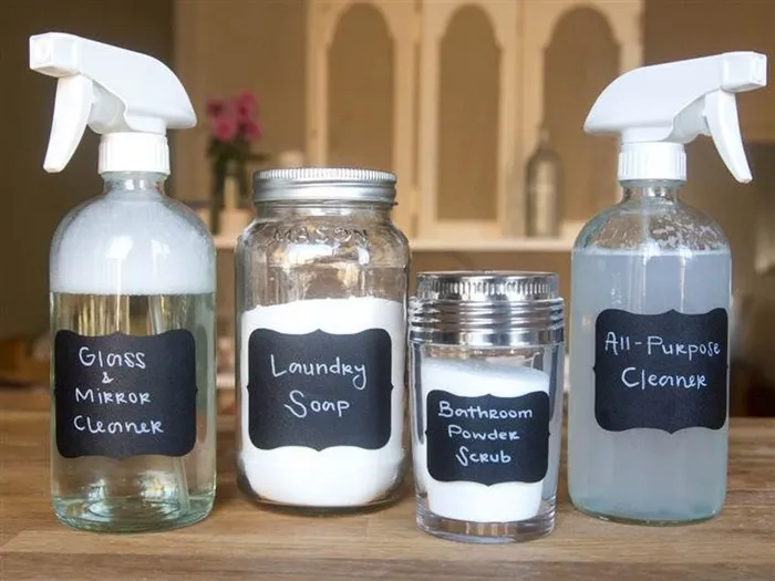 Tips for making your own cleaning products. Pic: Pinterest
