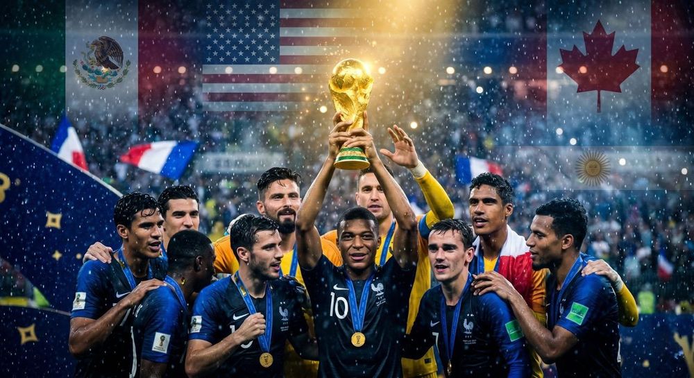 France will win the FIFA World Cup, and Bafana Bafana? This is what this AI model predicts