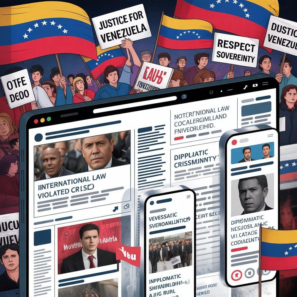 Venezuela Crisis Explodes Online: Global Backlash Grows After Trump’s Shock Intervention