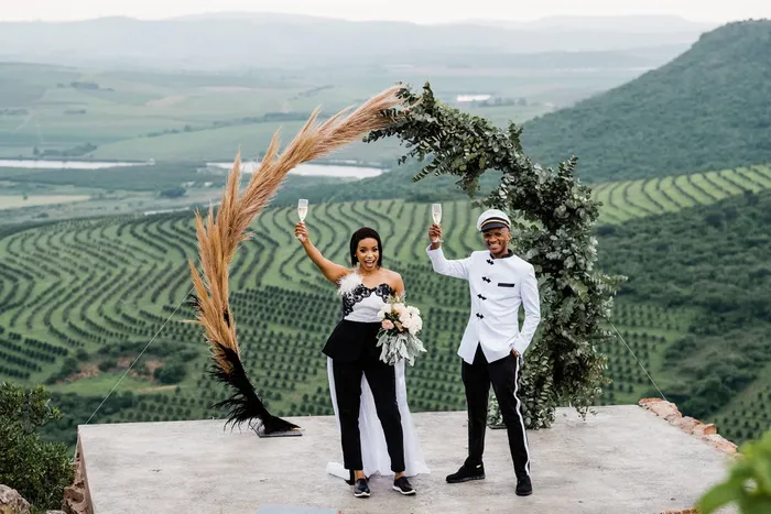 Amiah Ngwenya and Sipho Ngwenya. Picture: Twitter