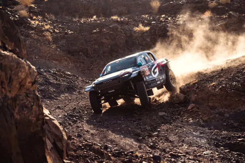TOYOTA GAZOO Racing South Africa faces challenges and triumphs on Dakar Stage 2