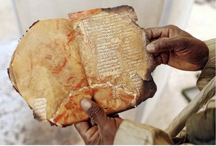 The ancient Timbuktu manuscripts of Mali are back in the headlines following Google’s initiative to host a collection of them in an online gallery. The images of the texts in Arabic can be found at a page called 'Mali Magic'. Picture: Reuters