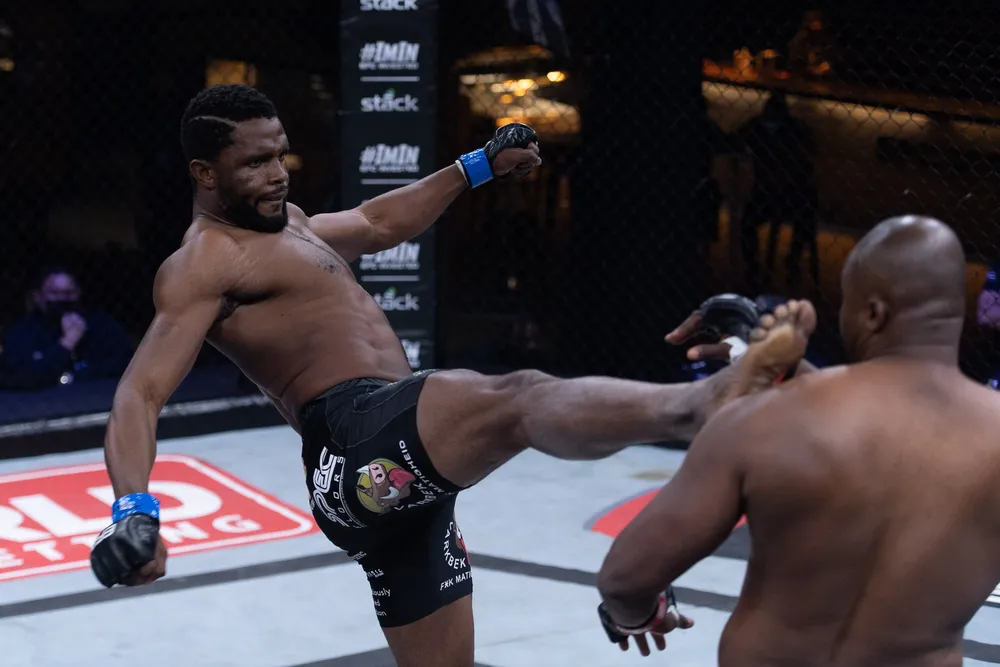 Heavyweight Matunga Djikasa has had a shift in mindset and will stop at nothing to get the EFC title, says Conrad Seabi