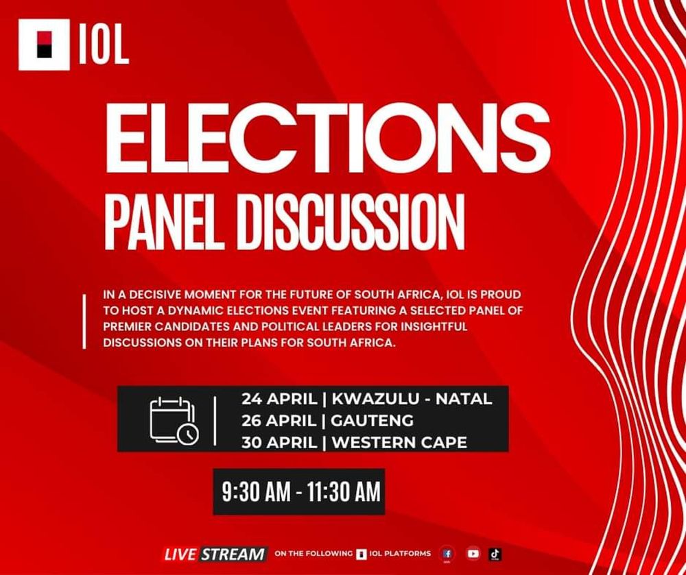WATCH LIVE: IOL hosts election panel in Gauteng