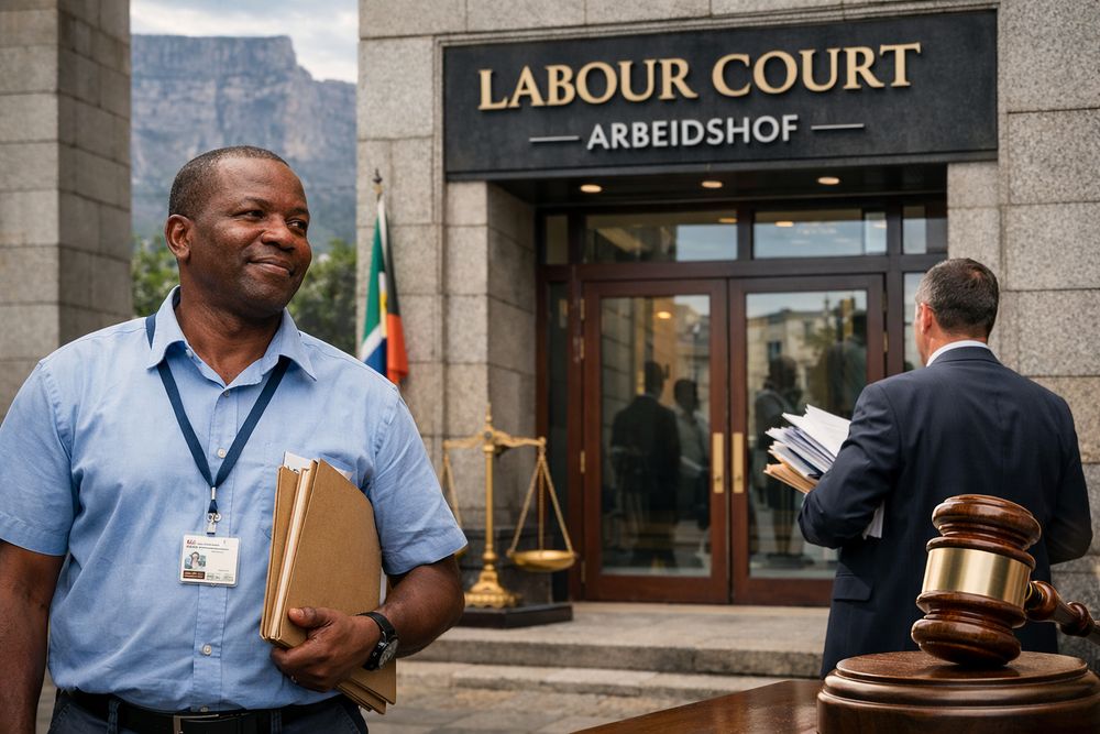 City of Cape Town ordered to reinstate clerk fired for claiming overtime after knocking off 14 minutes early