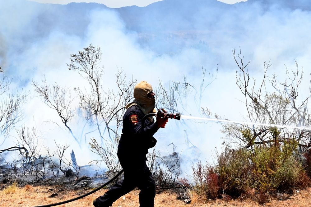 Franschhoek wildfire flares up overnight as strong winds drive blaze ...