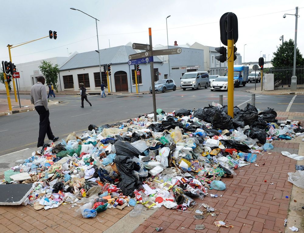 Joburg has turned into a cesspool and is not African world class city ...