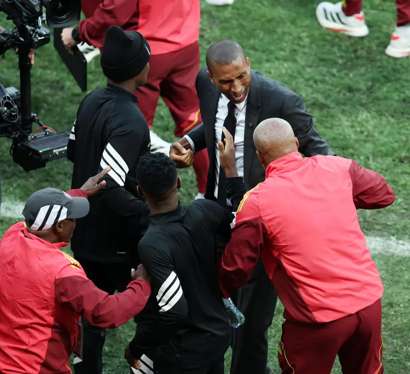 Exhausted Abdeslam Ouaddou drops tense future bombshell after Orlando Pirates' historic triumph
