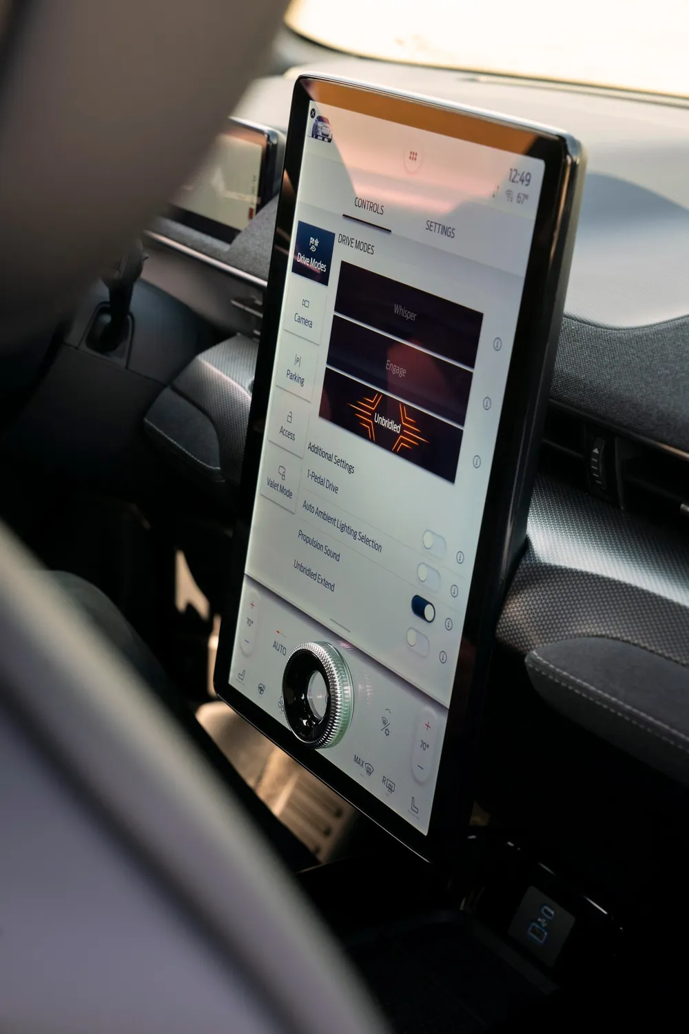 Electric pony: 2021 Mustang Mach-E GT features Tesla-like portrait screens on the dashboard
