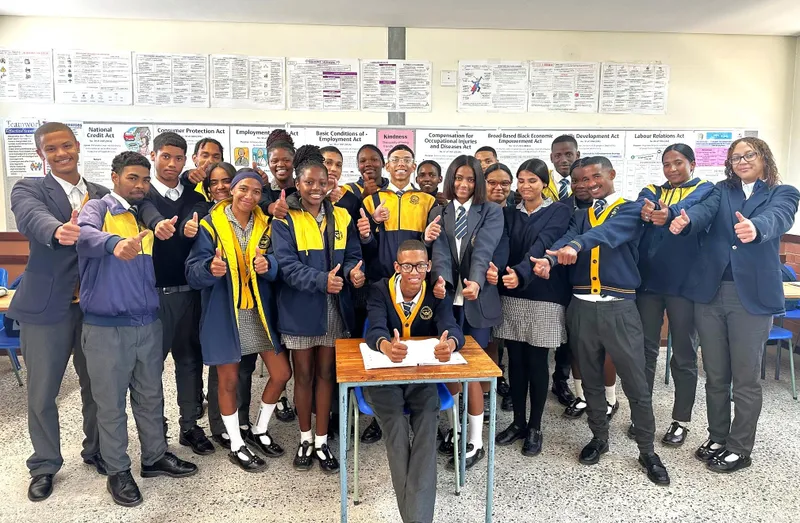 Cee-Jay Zimmerie' s inspiring return to Crestway High after kidney transplant