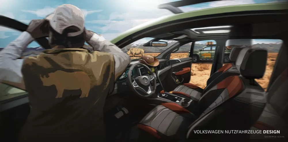 New Volkswagen Amarok interior